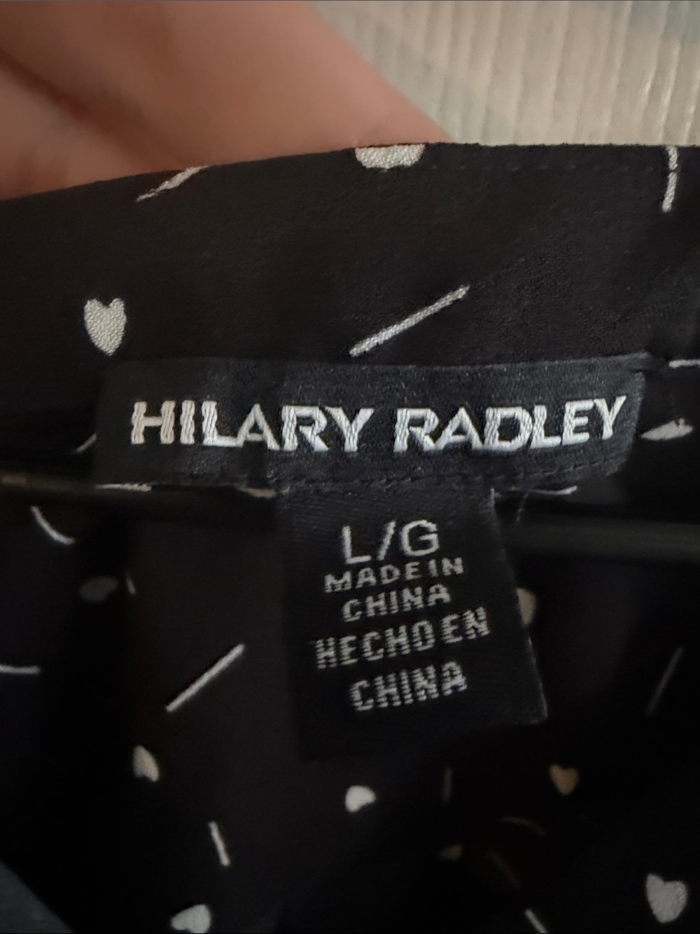 Hilary Radley Black Short-Sleeve Printed Blouse - Picture 7 of 7